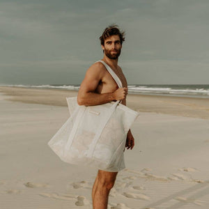 Beach Hauler™ Mesh Beach Bag - Sand