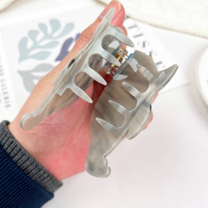 Acetate Walrus Hair Clip Marine Animal Series Claw Clip - Abigail Fox Designs Nantucket