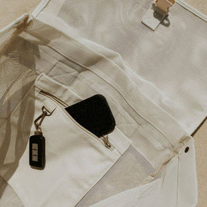 Beach Hauler™ Mesh Backpack - Sand - Abigail Fox Designs Nantucket