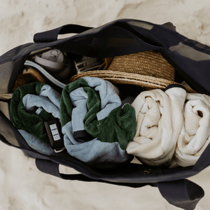 Beach Hauler™ Mesh Beach Bag - Deep Sea - Abigail Fox Designs Nantucket