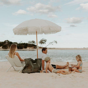 Beach Hauler™ Mesh Beach Bag - Pandanus - Abigail Fox Designs Nantucket