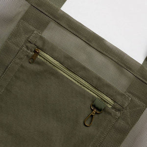 Beach Hauler™ Mesh Beach Bag - Pandanus - Abigail Fox Designs Nantucket