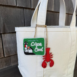 Cape Cod Bag Charm - Abigail Fox Designs Nantucket