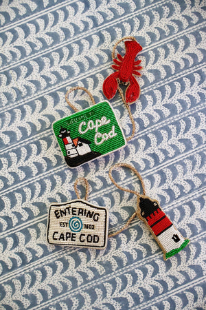 Cape Cod Bag Charm - Abigail Fox Designs Nantucket