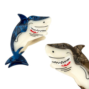 Fierce Shark Hair Claw Clips - Abigail Fox Designs Nantucket