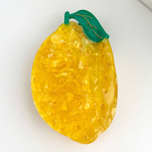 Lemon Hair Claw Clip - Abigail Fox Designs Nantucket