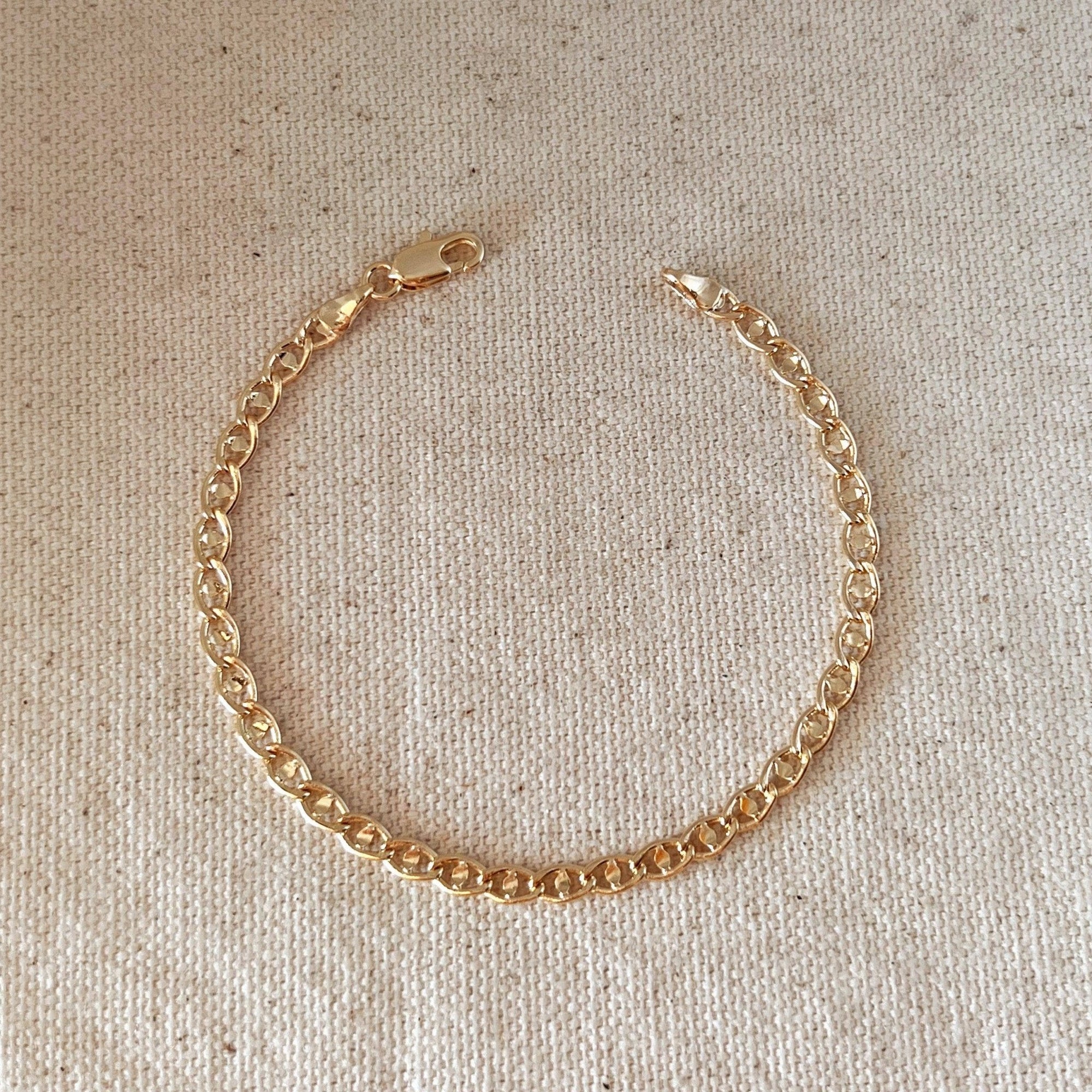 Mariner Bracelet, 18k Gold Filled, Abigail Fox - Abigail Fox Designs