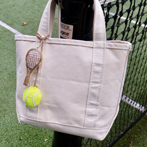 Tennis Bag Charm - Abigail Fox Designs Nantucket