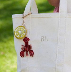 The Lobster Bag Charm - Abigail Fox Designs Nantucket