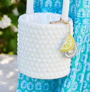The Oyster Bag Charm - Abigail Fox Designs Nantucket