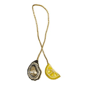 The Oyster Bag Charm - Abigail Fox Designs Nantucket