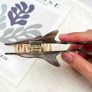 Whale hair clips Shark claw clip animal series - Abigail Fox Designs Nantucket
