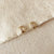 Mini Huggie Hoop Earrings With Cubic Zirconia Detail, 18k Gold Filled, Abigail Fox