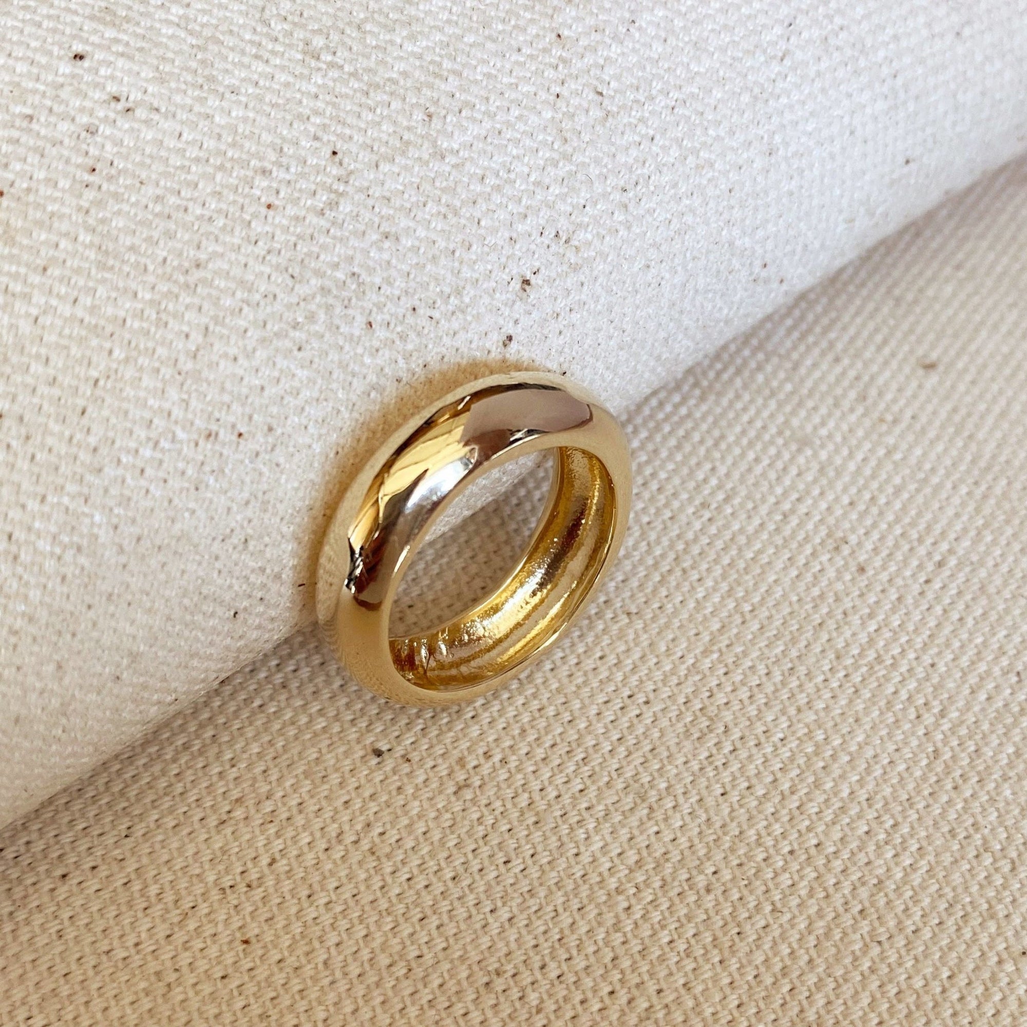 Rounded Band Ring, 18k Gold Filled, Abigail Fox