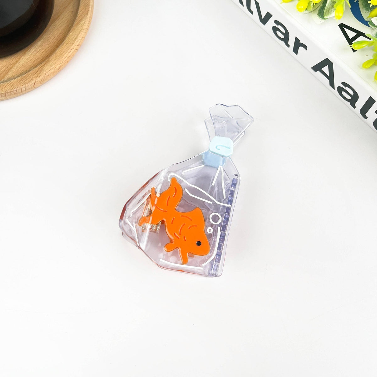 Bag-shaped Hair Clip - Abigail Fox Designs Nantucket