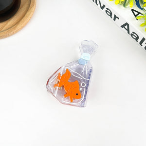Bag-shaped Hair Clip - Abigail Fox Designs Nantucket