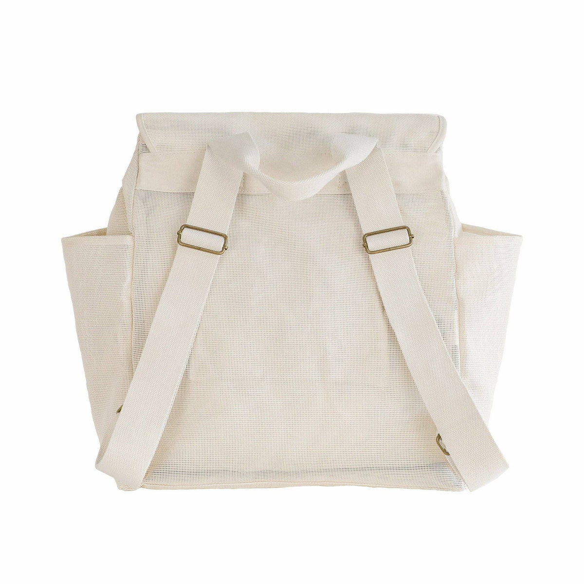 Beach Hauler™ Mesh Backpack - Sand - Abigail Fox Designs Nantucket