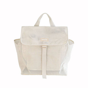 Beach Hauler™ Mesh Backpack - Sand - Abigail Fox Designs Nantucket
