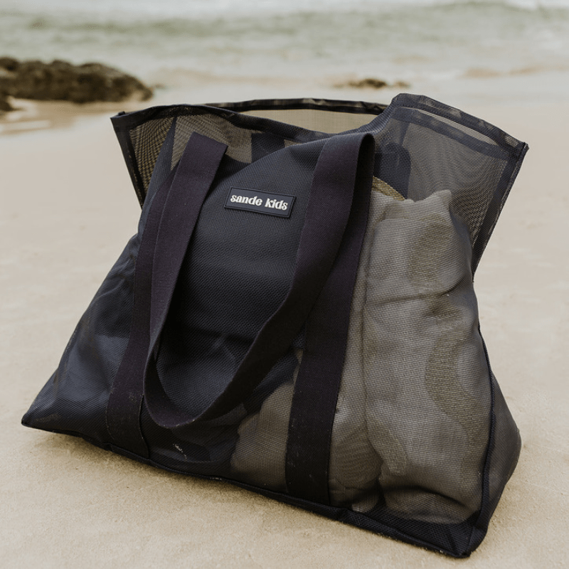 Beach Hauler™ Mesh Beach Bag - Deep Sea - Abigail Fox Designs Nantucket