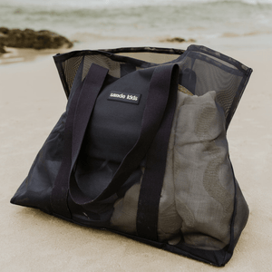 Beach Hauler™ Mesh Beach Bag - Deep Sea - Abigail Fox Designs Nantucket