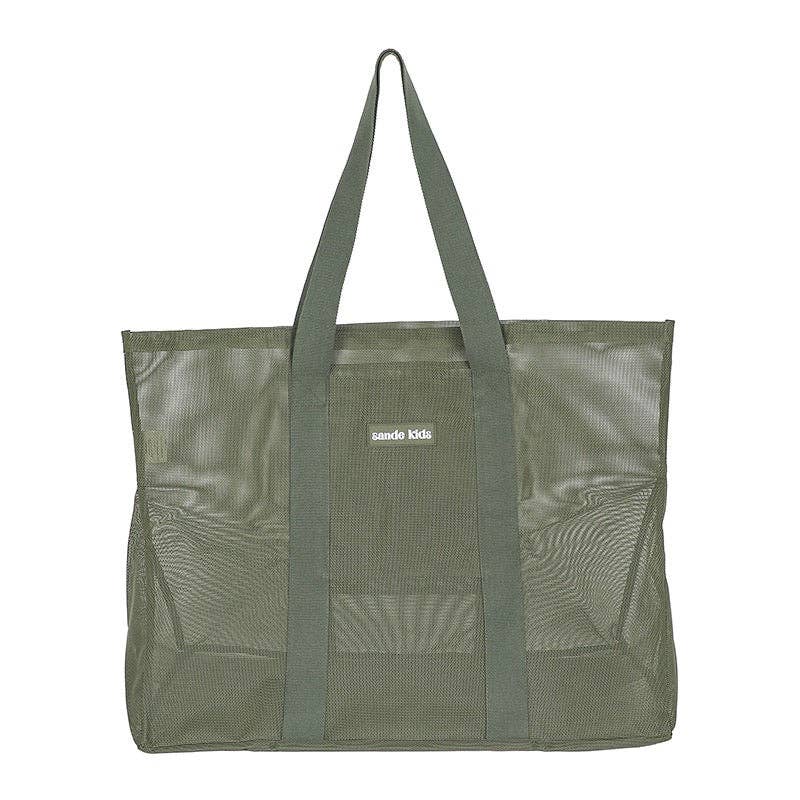 Beach Hauler™ Mesh Beach Bag - Pandanus - Abigail Fox Designs Nantucket