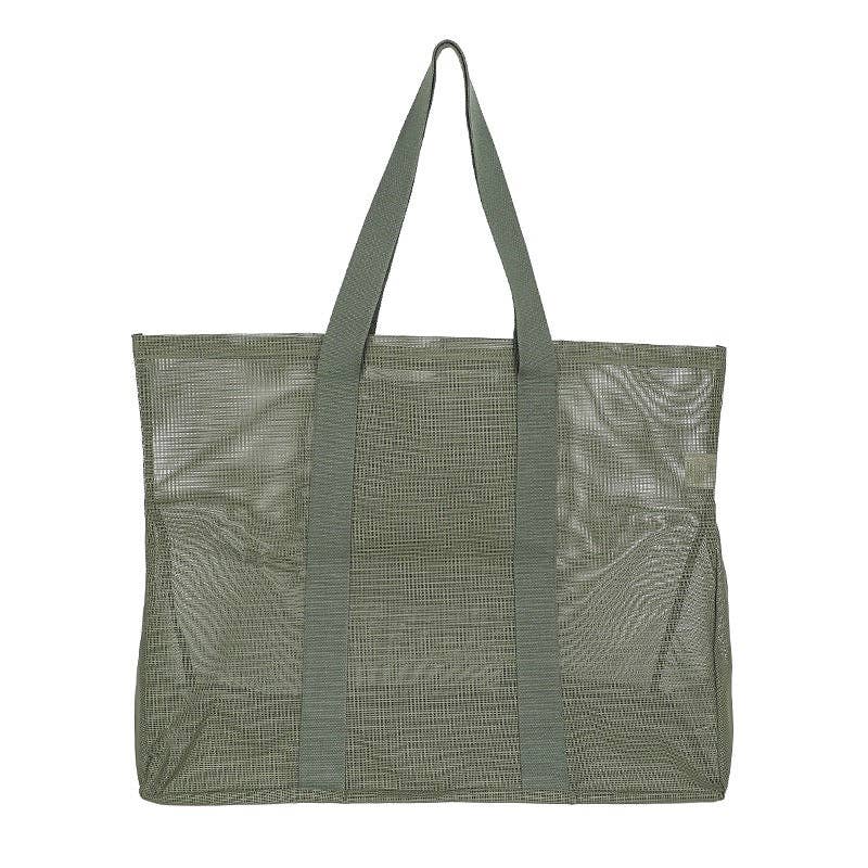 Beach Hauler™ Mesh Beach Bag - Pandanus - Abigail Fox Designs Nantucket