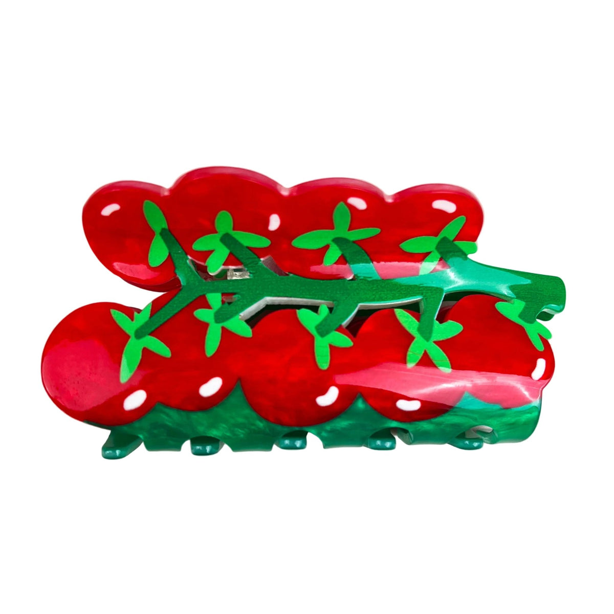 Cartoon Fruit Hair Clips Tomato Claw Clip - Abigail Fox Designs Nantucket