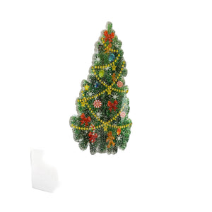 Christmas Tree Hair Clip,Christmas Claw Clip - Abigail Fox Designs Nantucket