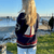 Coastal Varsity Cardigan in Navy/White - Abigail Fox Designs Nantucket