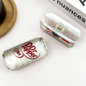 Cola Drink Hair Claw Clip, Cute Soda Hair Clip - Abigail Fox Designs Nantucket