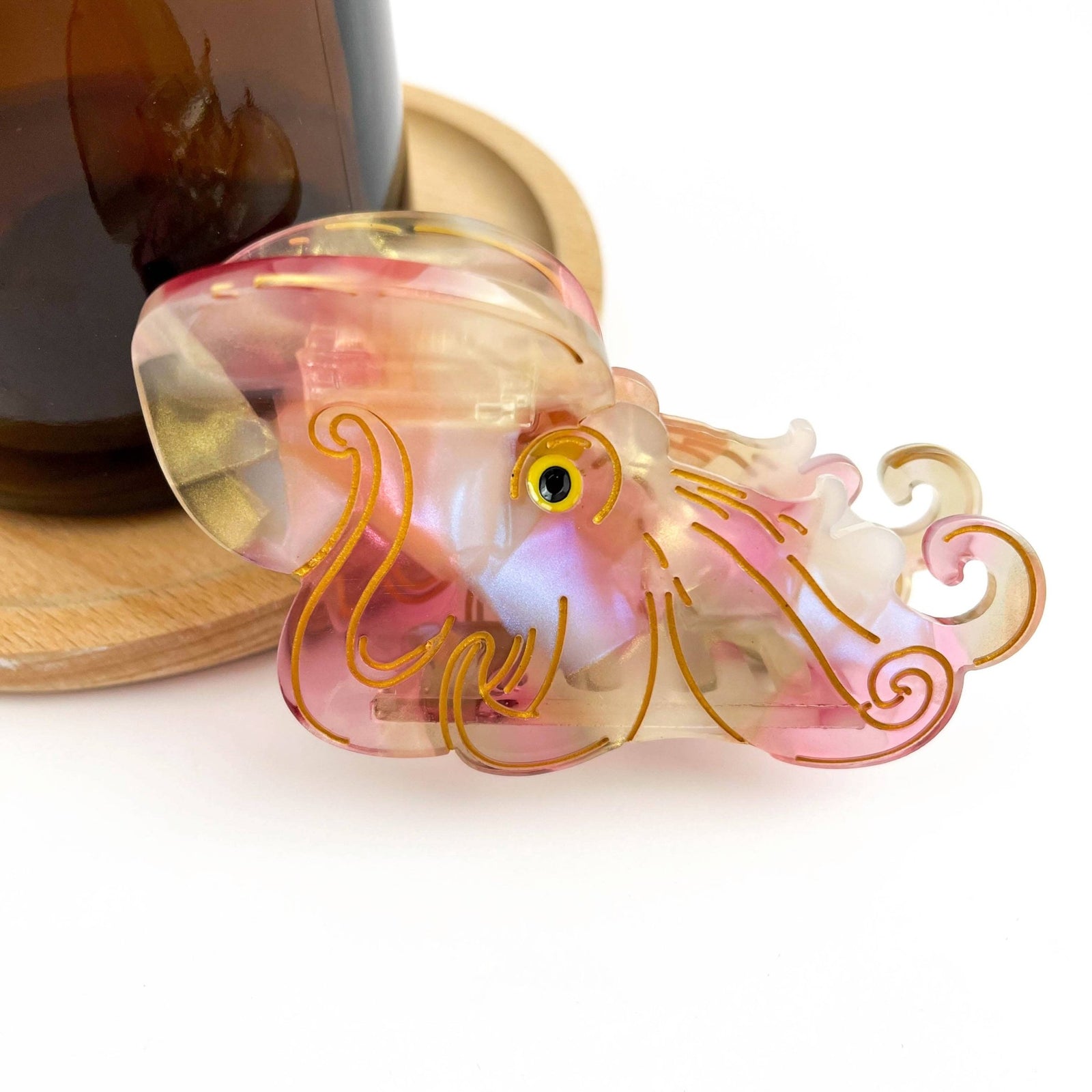 Color-Changing Octopus Claw Clip, Marine Animal Hair Clip - Abigail Fox Designs Nantucket