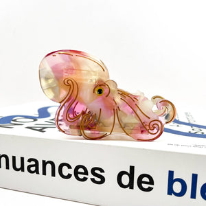 Color-Changing Octopus Claw Clip, Marine Animal Hair Clip - Abigail Fox Designs Nantucket