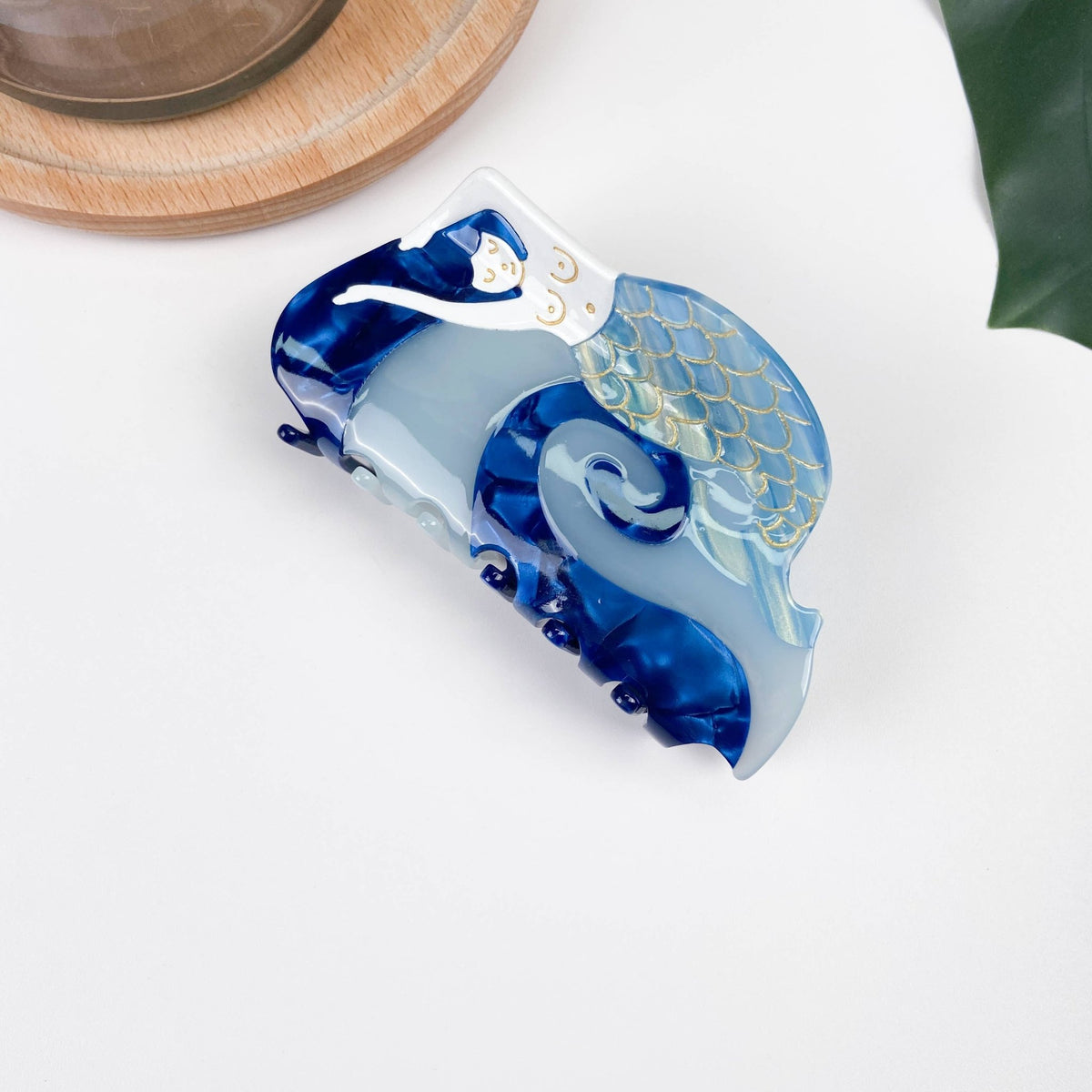 Elegant Mermaid Hair Clip - Abigail Fox Designs Nantucket