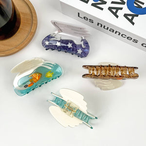 Elegant Swan Hair Clip - Abigail Fox Designs Nantucket