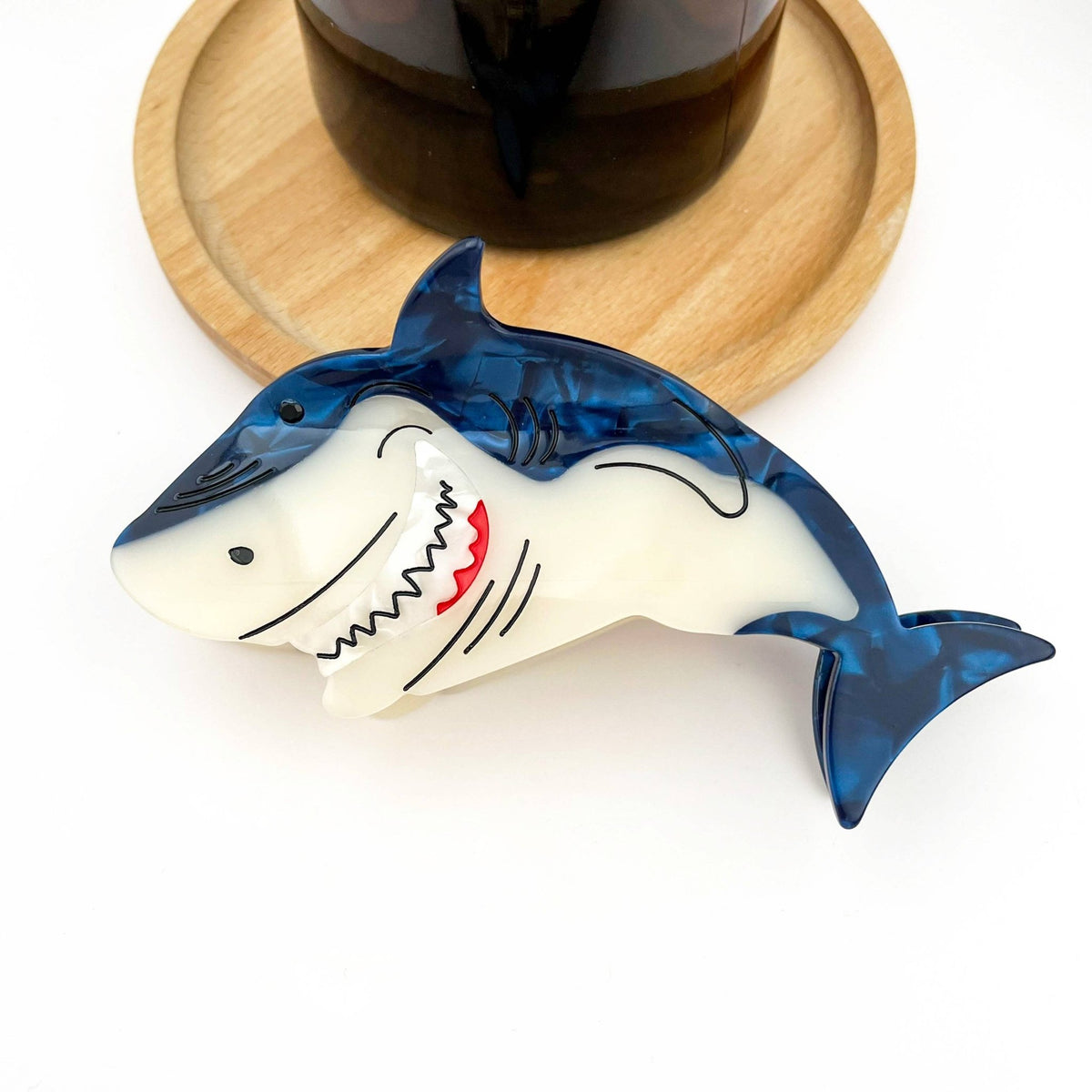 Fierce Shark Hair Claw Clips - Abigail Fox Designs Nantucket