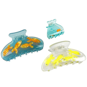 Fish Tank Hair Clip,Acetate Claw Clips - Abigail Fox Designs Nantucket