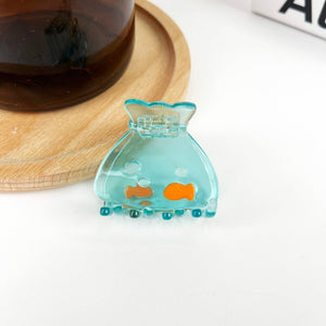 Fish Tank Hair Clip,Acetate Claw Clips - Abigail Fox Designs Nantucket