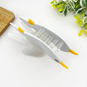 Flying Seagull Acetate Hair Claw Clip, Bird Hair Clip - Abigail Fox Designs Nantucket
