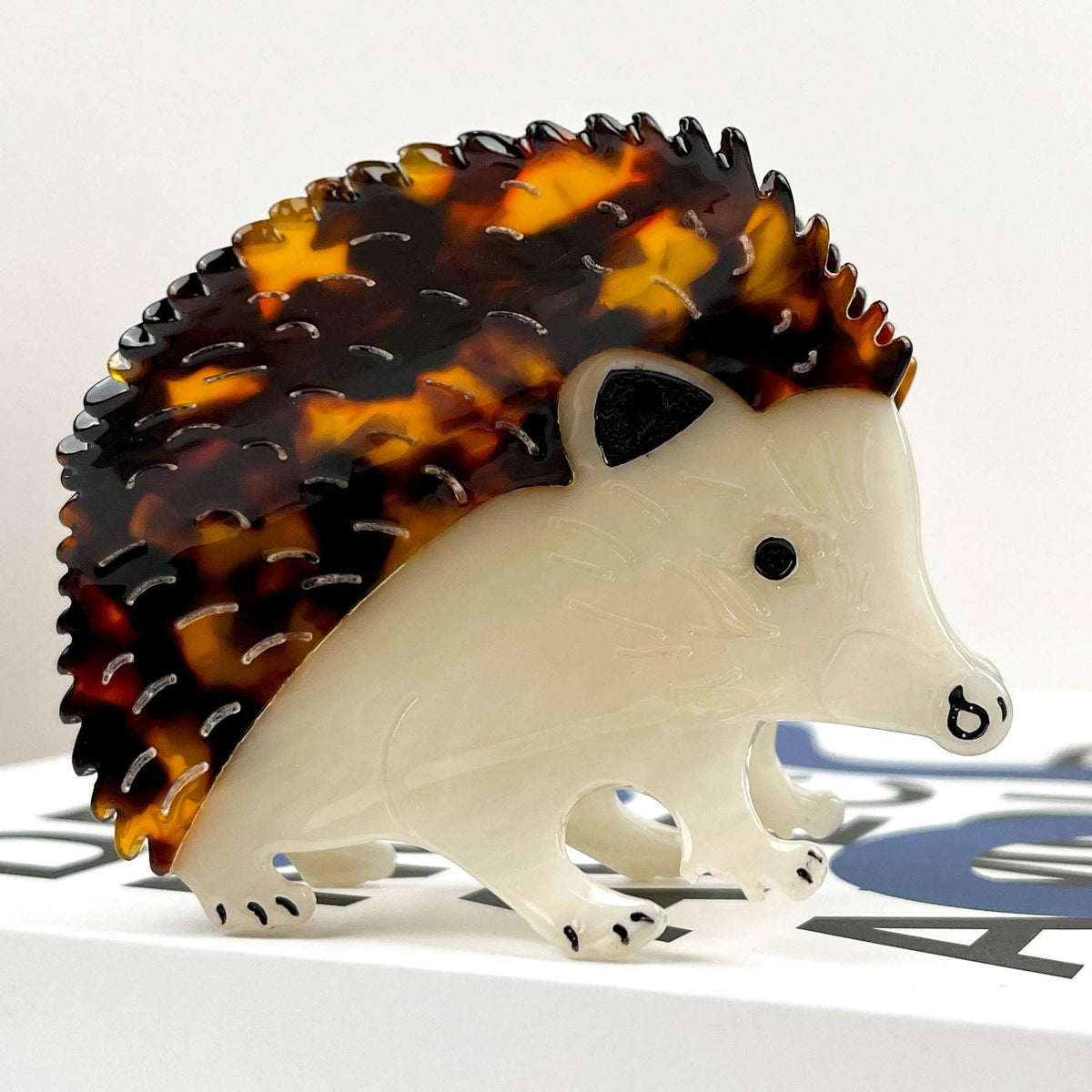 Hedgehog Hair Clip - Abigail Fox Designs Nantucket