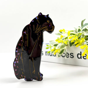 Jaguar Hair Clip,Animal Acetate Claw Clip - Abigail Fox Designs Nantucket