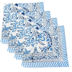 Julia Block Print Abigail Fox Tablecloth - Abigail Fox Designs