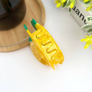 Lemon Hair Claw Clip - Abigail Fox Designs Nantucket