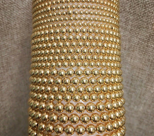 MAKE YOUR OWN seamless gold filled beaded bracelet - Abigail Fox Designs