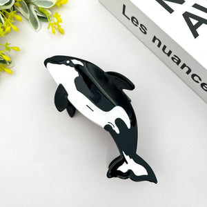 Marine Animal Hair Clip, Jellyfish Squid Claw Clip - Abigail Fox Designs Nantucket