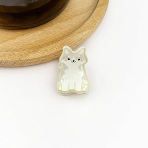 Mini Cat Hair Claw Clip, Animal-shaped Hair Clips - Abigail Fox Designs Nantucket