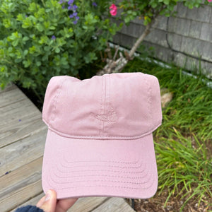 Nantucket Red Hat with Nantucket Red Island Embroidered Baseball Hat - Abigail Fox Designs Nantucket
