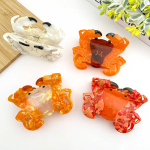 New Acetate Crab Hair Claw Clip - Abigail Fox Designs Nantucket