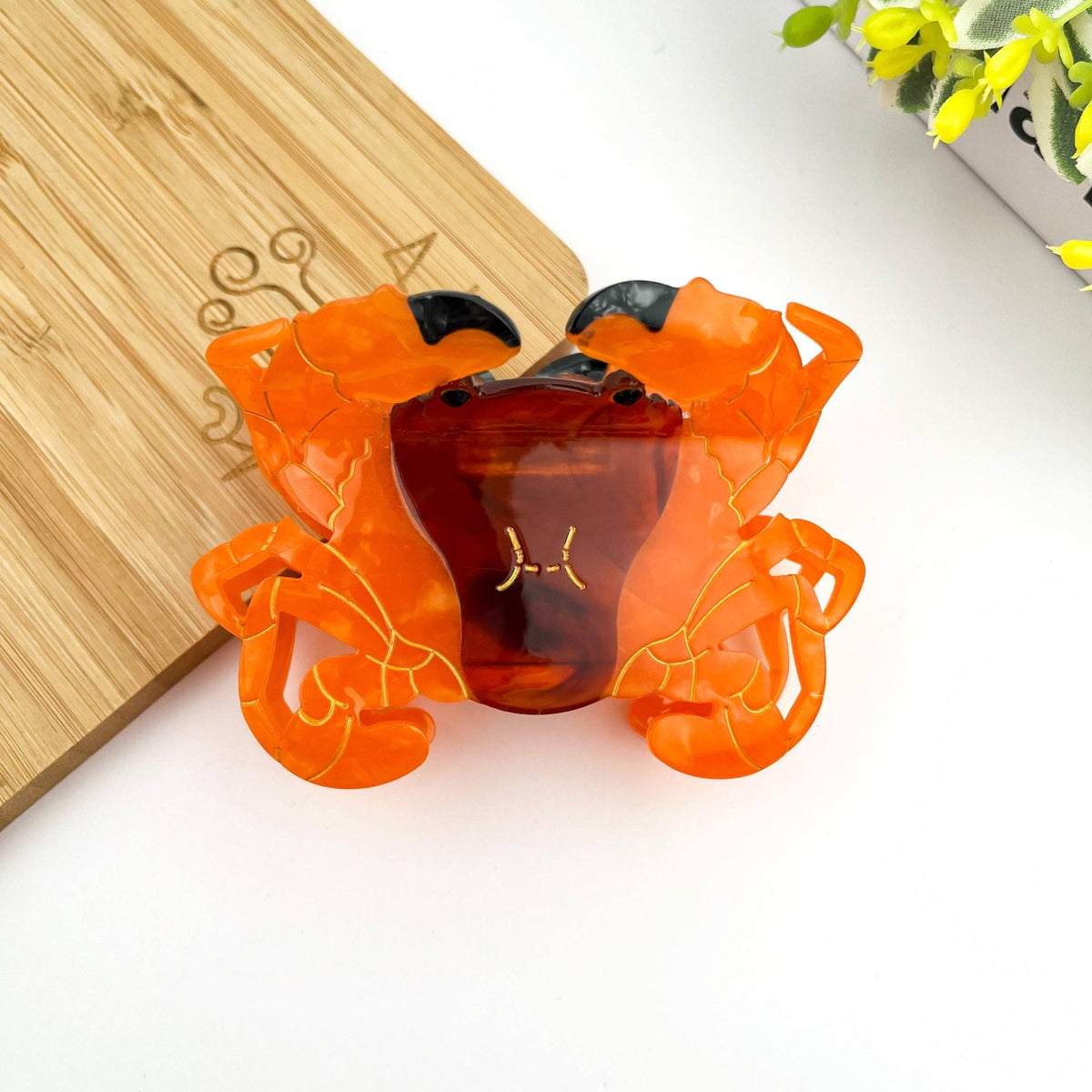 New Acetate Crab Hair Claw Clip - Abigail Fox Designs Nantucket