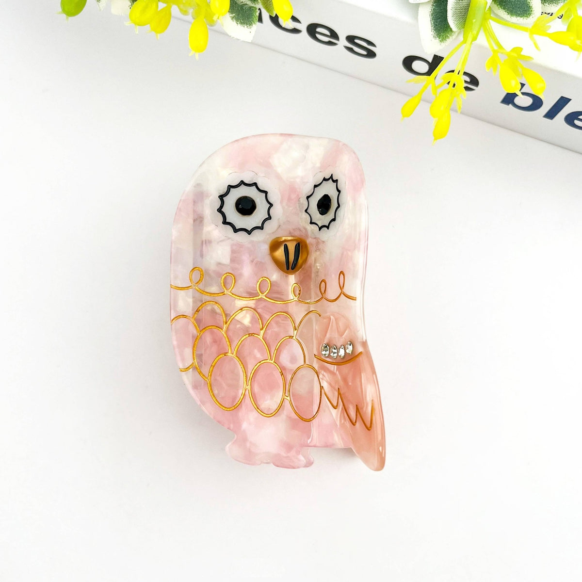 Owl Claw Clip, Large & Mini Hair Clip - Abigail Fox Designs Nantucket