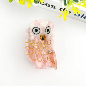 Owl Claw Clip, Large & Mini Hair Clip - Abigail Fox Designs Nantucket